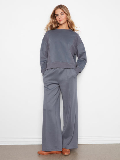 Soft Scuba Crew Neck Sweatshirt - Graphite